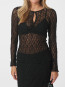 Matria lace blouse black 