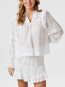 Mauri s voile blouse white 