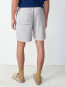 Mevo 09a men shorts gris clair chine L