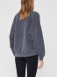 Miles sweatshirt sport club washed black 