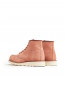 Classic moc toe men boots dusty rose 
