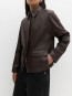 Mo leather jacket balsamic 