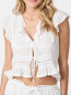 Netali s voile top white 