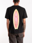 Surfboard t-shirt black 