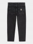 Newel pant black stone washed 