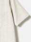 Nilio shirt lt grey check 