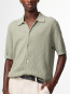 Nolan polo cardigan sage green 