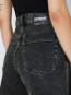 nora shorts tar aged black 