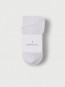 Organic cotton regular socks white 