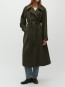 Odonna-m lava coat dusty olive 