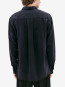 Ossian garment dyed tencel shirt dk navy 