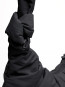 Pleat moon bag black 