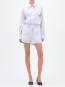 Poplin shorts cloud dancer 