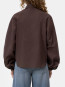 Raglan blouse mahagony 