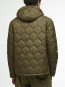 Reengineered hooded jacket beech 