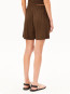 Relaxed jersey shorts dried palm 