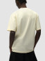 Side logo t-shirt cream 