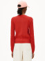Ricalaa lino cardigan coral blush 