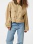 rivera carvas boxy jacket sand 