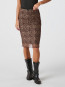 Roa mesh skirt leopard 