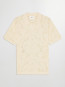 Ryan flower polo ivory 