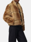 Sai mink coat blonde mink 