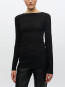 Salibby ls knit top black 