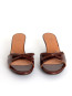 Sandals castagno naplack 