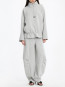 Scuba half zip jacket lt grey melange 