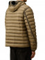 Shell goggle down jacket vintage khaki 