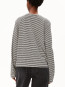 Slub jersey stripe longsleeve black S