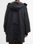 Solway trench wax coat black 