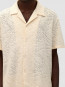 Crochet shirt cream 