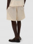 Crochet shorts cream 