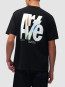 Big logo back t-shirt black 
