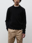 Stensmark lambswool pullover black 