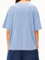Drawstring t-shirt soft blue 