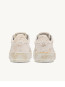 Medalist low suede strass white 
