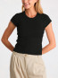 Tirra knit tee black 