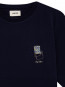 T-shirt man cotton blue 