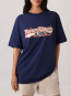 Kitsune t-shirt blue 