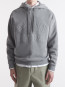 Varsity oversize hoodie grey mel 