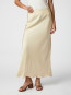 Vicky heavy sateen skirt light yellow M
