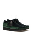 Wallabee moccasin green tweed 