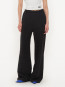 Washed heavy sweatpants black 