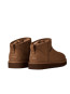 W classic ultra mini boots nubuck dark chestnut 