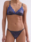 Love lace bra blue 