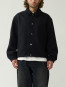 Wool coach jacket black 