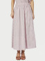 Yara long double stripe skirt rose XS