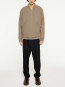 Ylve wool bomber jacket beige mel 